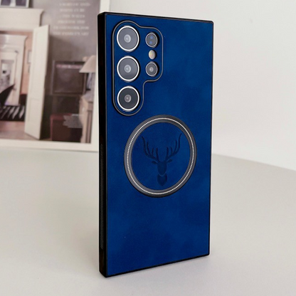Magnetic Cloth Pattern Phone Case for Samsung Series