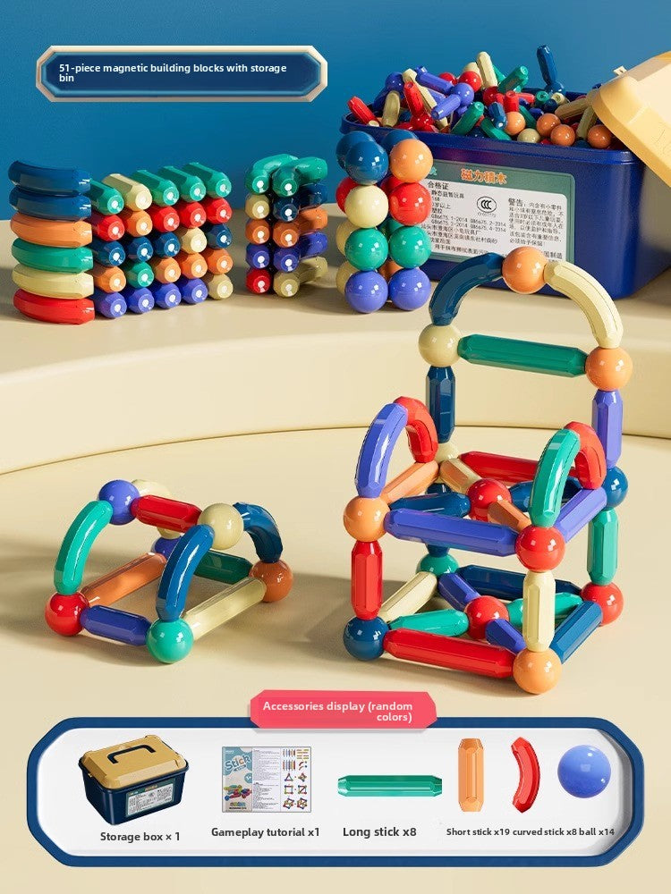 Magnetic Construction Building Blocks Educational Toys