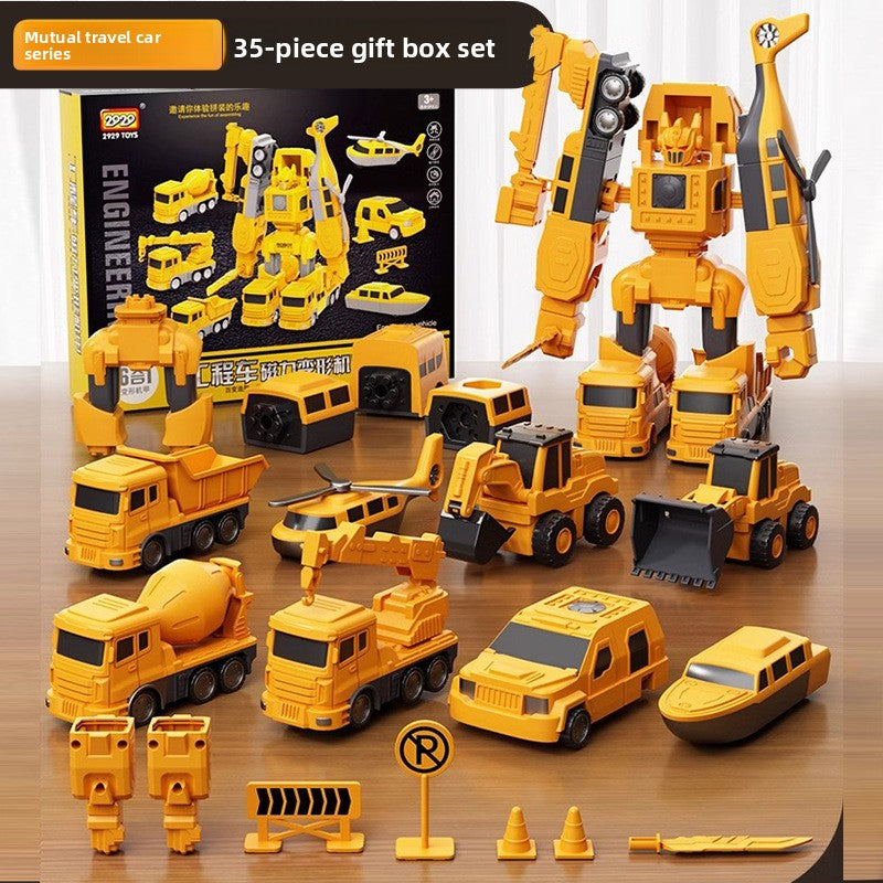 Magnetic Construction Toy Set for Kids