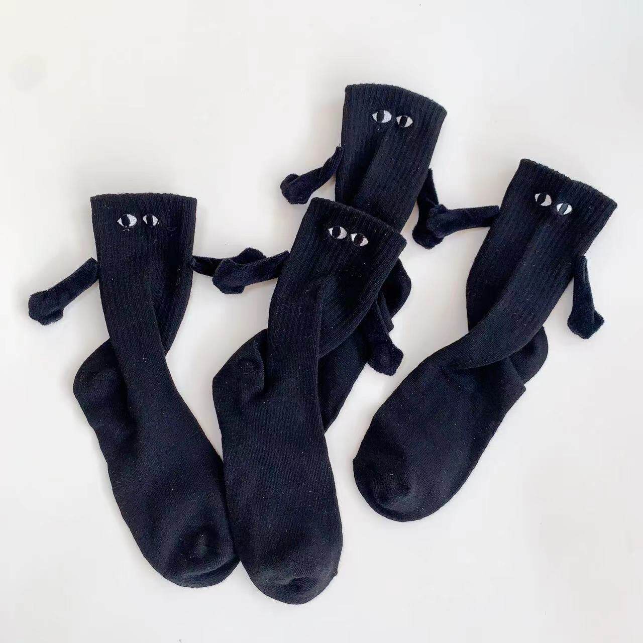 Magnetic Couple Connected Socks