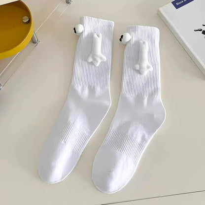 Magnetic Couple Connected Socks