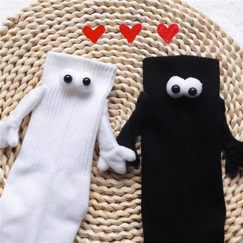 Magnetic Couple Connected Socks