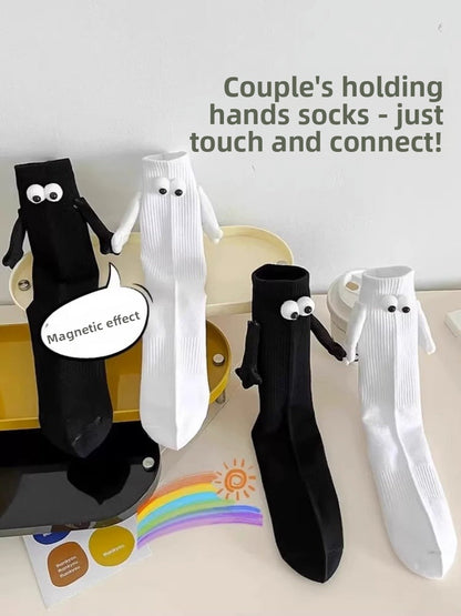 Magnetic Couple Connected Socks