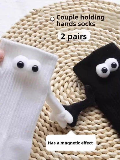 Magnetic Couple Connected Socks