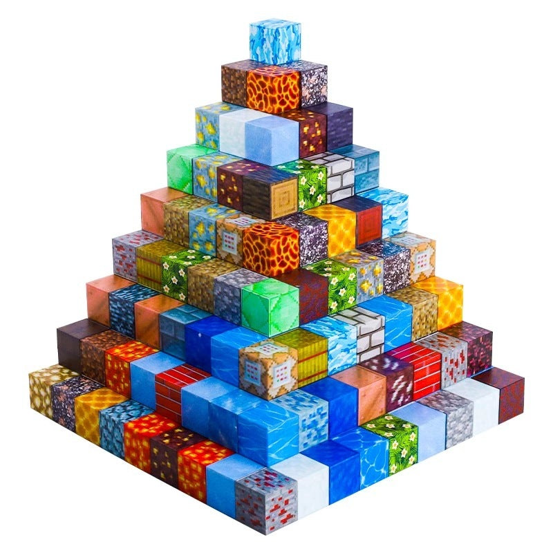 Magnetic Cube Building Blocks Educational Toy