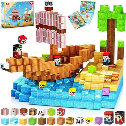 Magnetic Cube Building Blocks