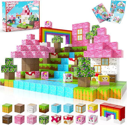 Magnetic Cube Building Blocks