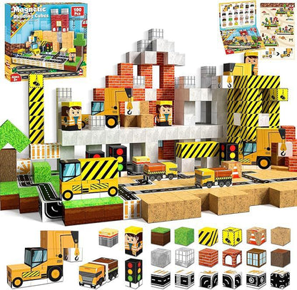 Magnetic Cube Building Blocks