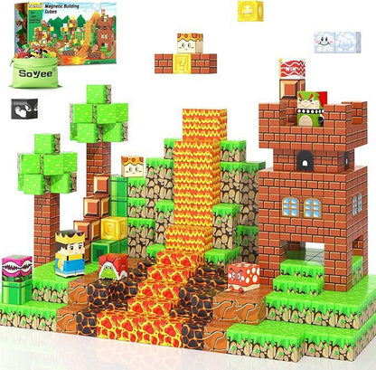Magnetic Cube Building Blocks