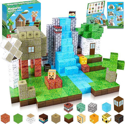 Magnetic Cube Building Blocks