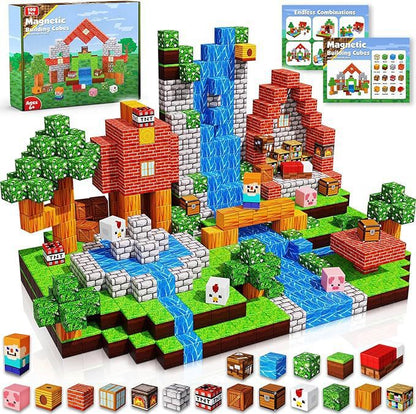 Magnetic Cube Building Blocks