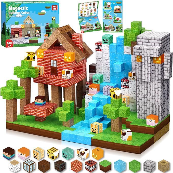 Magnetic Cube Building Blocks