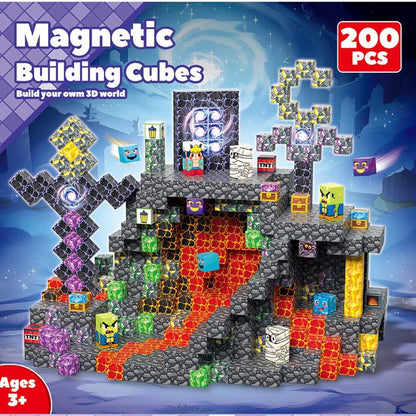 Magnetic Cube Building Blocks