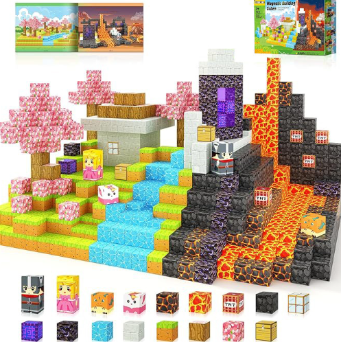 Magnetic Cube Building Blocks