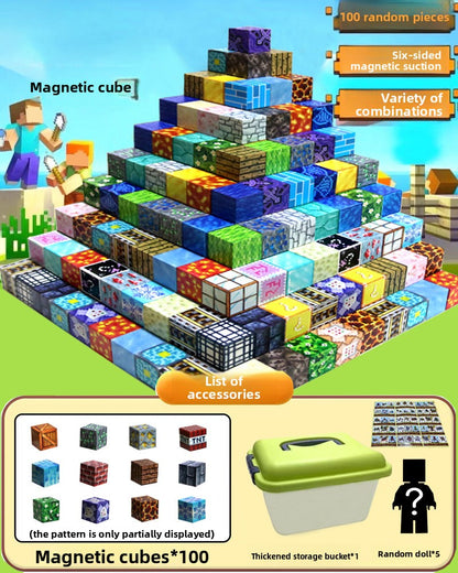 Magnetic cube Dogwood