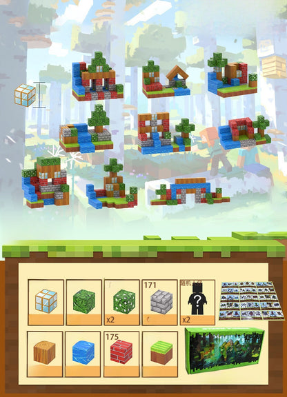 Magnetic cube Dogwood