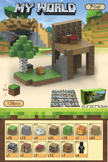 Magnetic cube Dogwood
