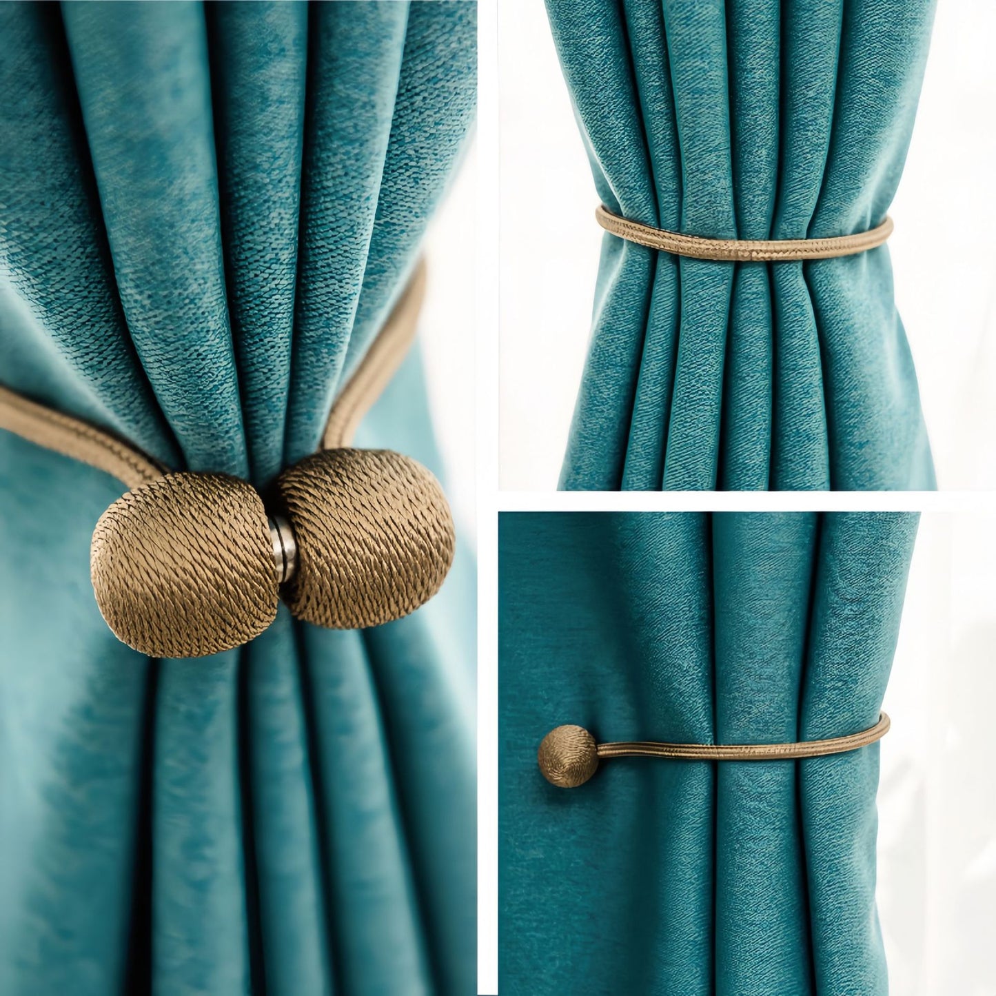 Magnetic Curtain Tie Strap