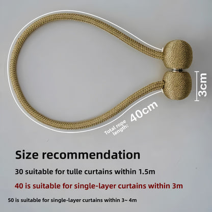 Magnetic Curtain Tie Strap