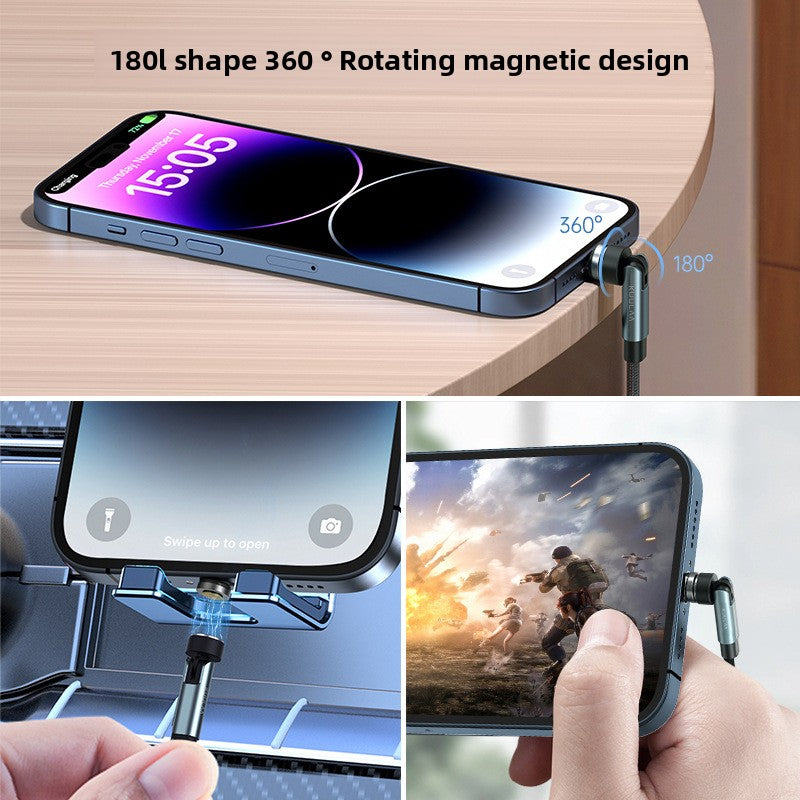 magnetic data cable