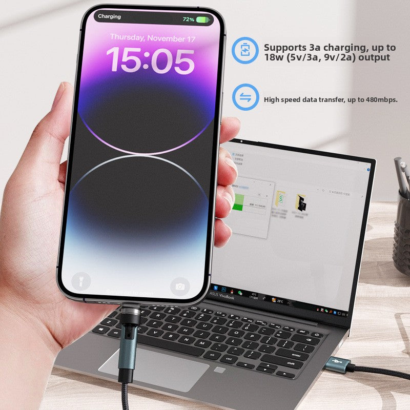 magnetic data cable