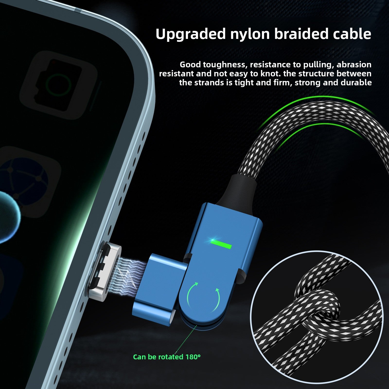 Magnetic Data Cable with Fast Charging