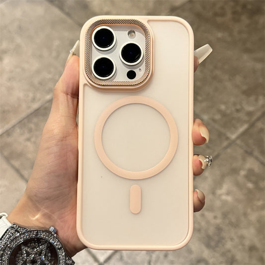 Magnetic Diamond Pattern Phone Case for iPhone