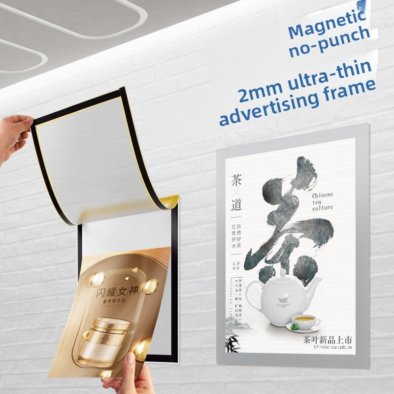 Magnetic Display Frame for Photos and Documents