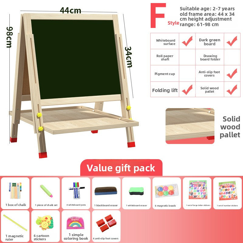 Magnetic Drawing Board with Adjustable Stand