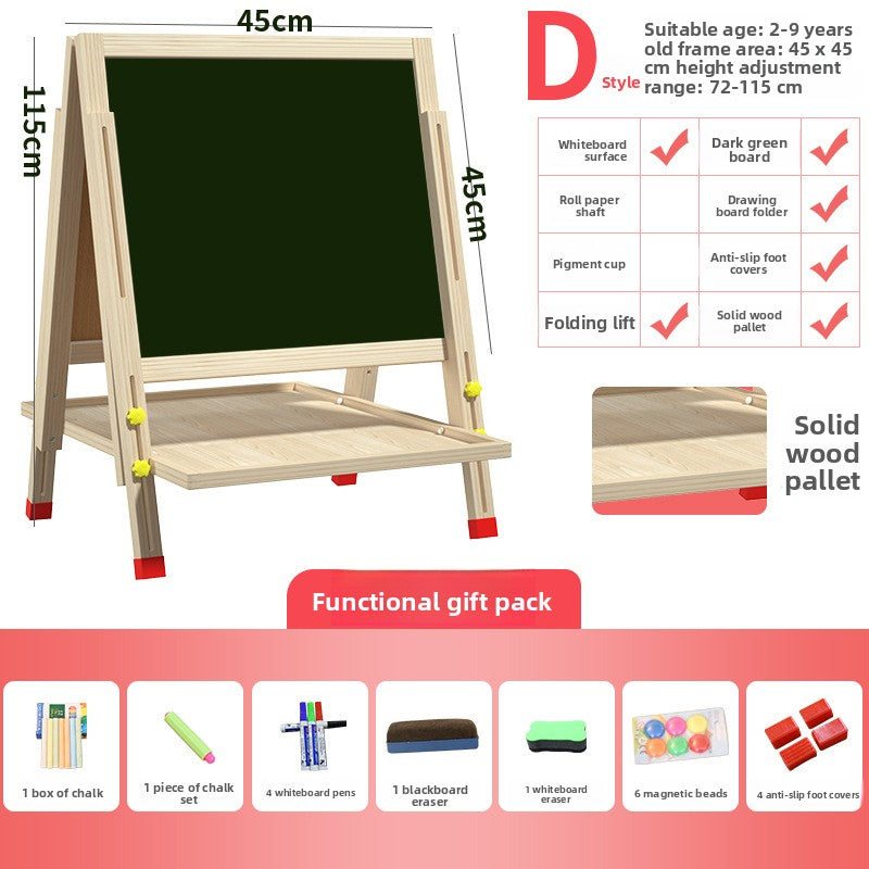 Magnetic Drawing Board with Adjustable Stand