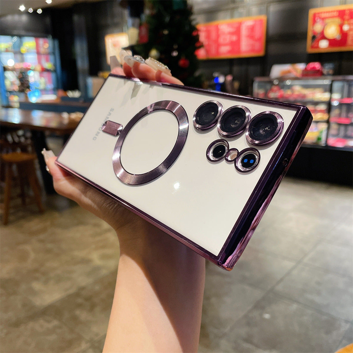 Magnetic Electroplating Phone Case