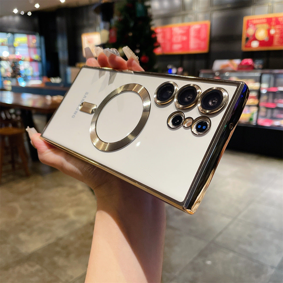 Magnetic Electroplating Phone Case