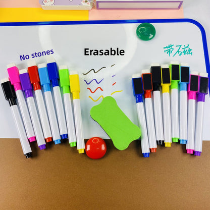 Magnetic erasable whiteboard pen