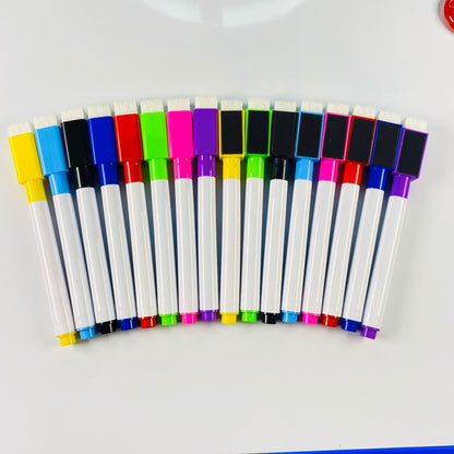 Magnetic erasable whiteboard pen