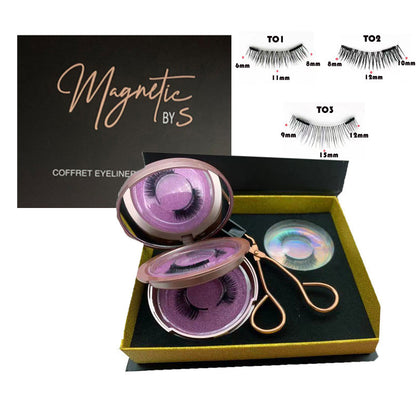 Magnetic Eyelash Set Natural Look