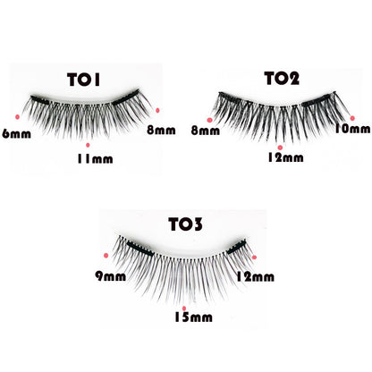Magnetic Eyelash Set Natural Look