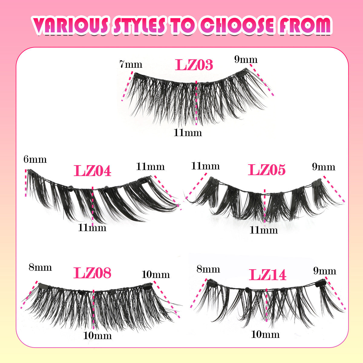 Magnetic Eyelashes
