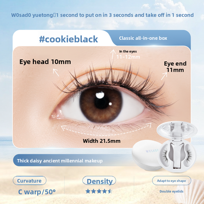 Magnetic False Eyelashes – Fox-Style