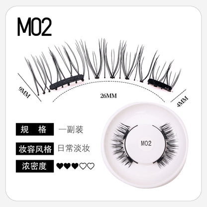 Magnetic False Eyelashes Natural Look 28 Styles