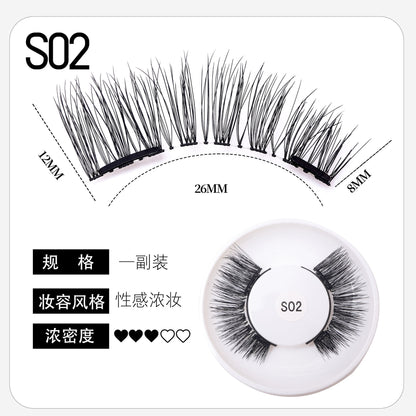 Magnetic False Eyelashes Natural Look 28 Styles