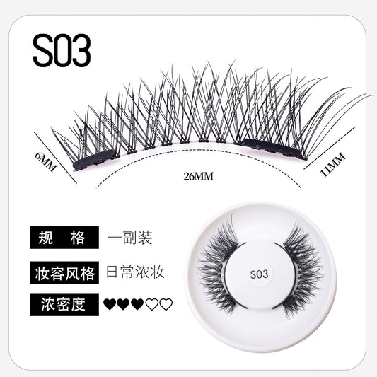Magnetic False Eyelashes Natural Look 28 Styles
