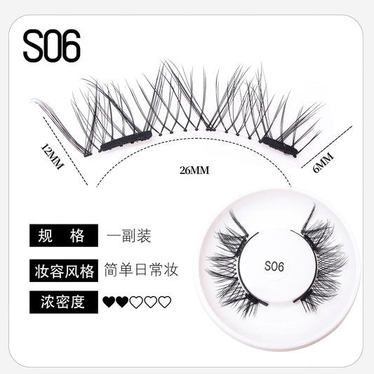 Magnetic False Eyelashes Natural Look 28 Styles