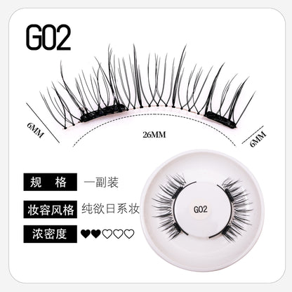 Magnetic False Eyelashes Natural Look 28 Styles