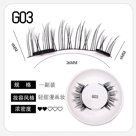 Magnetic False Eyelashes Natural Look 28 Styles