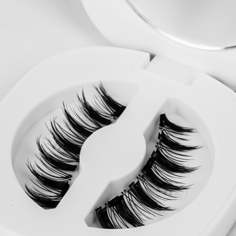Magnetic False Eyelashes Natural Thick One-Piece