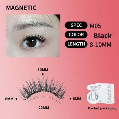 Magnetic False Eyelashes Set with Portable Case