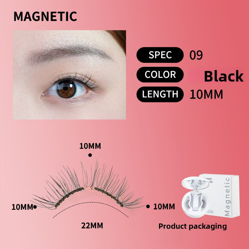 Magnetic False Eyelashes Set with Portable Case