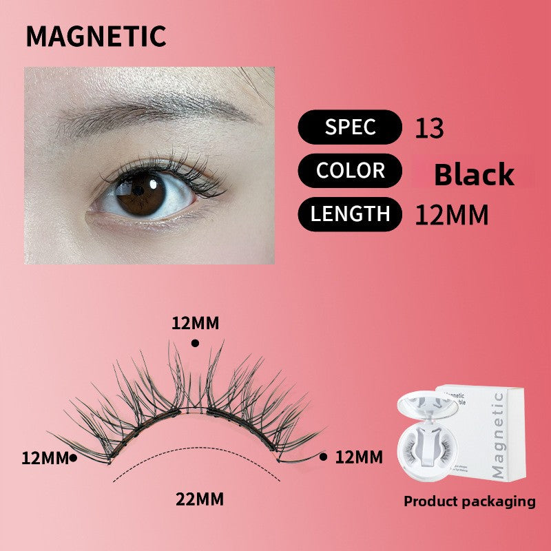 Magnetic False Eyelashes Set with Portable Case