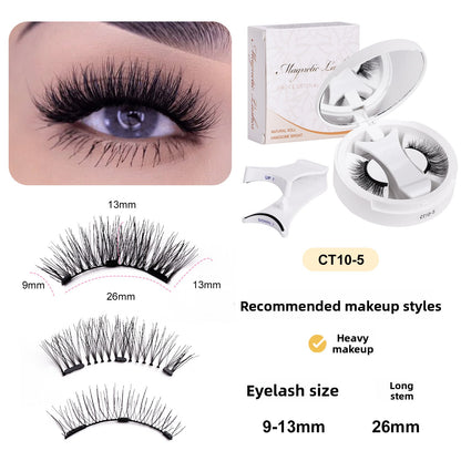 Magnetic False Eyelashes Set with Storage Box