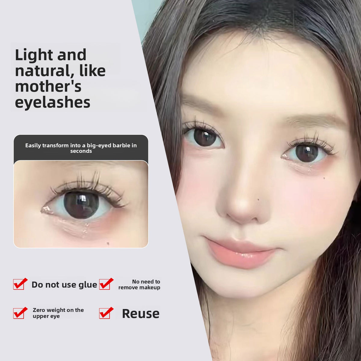 magnetic false eyelashes